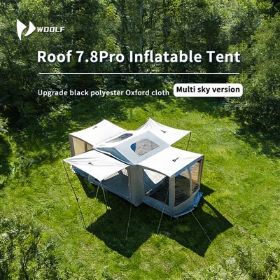 Multi Canopy must kummist täispuhutav telk